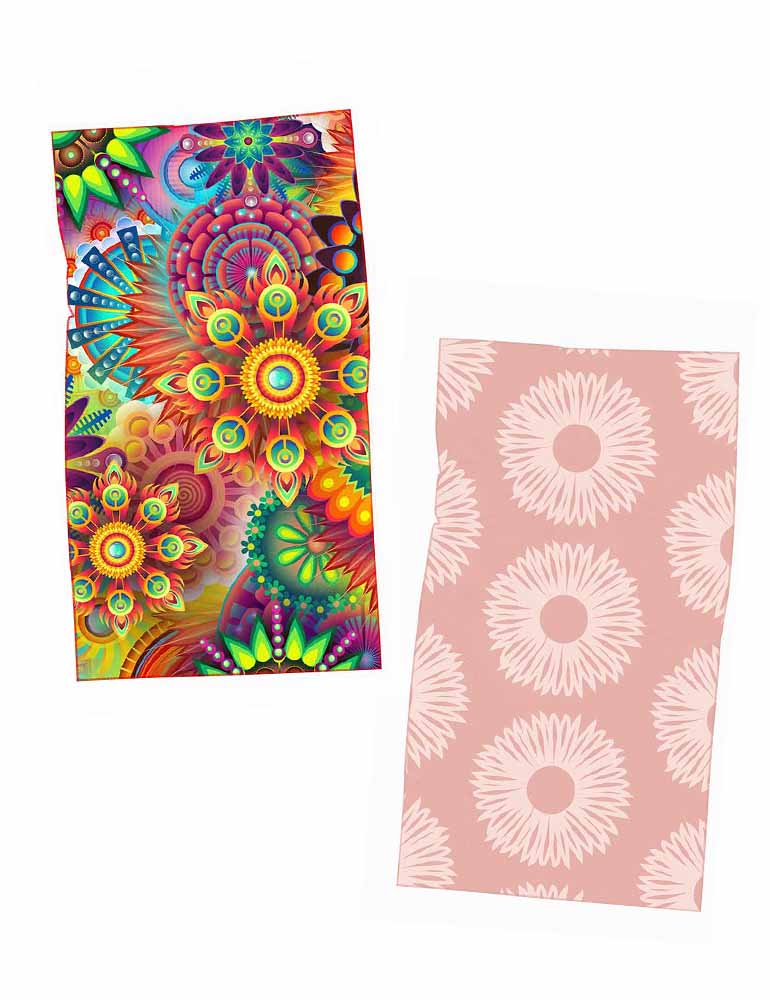 Round Beach Towel Aqua Harmony main image 0
